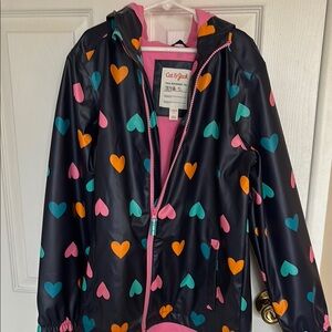 Cat & Jack Heart Pattern Raincoat